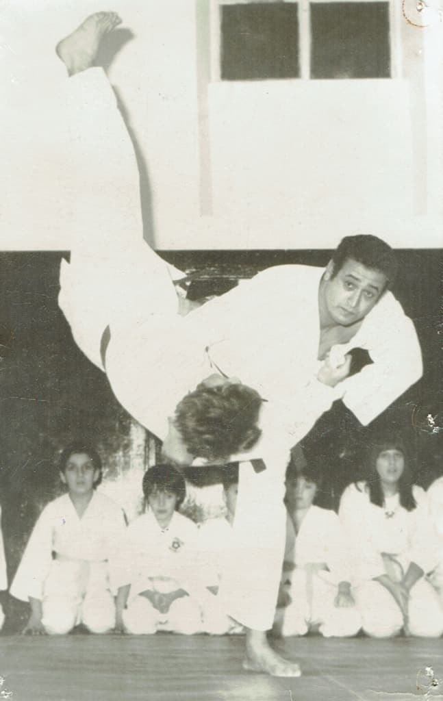 Compétition de Judo lors d’un passage de grade