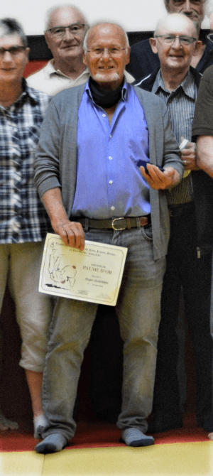 Roger Olazabal médaillé