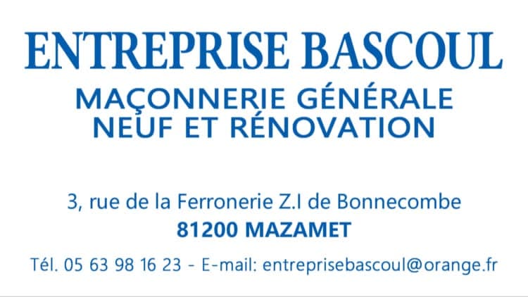 Entreorise Bascoul